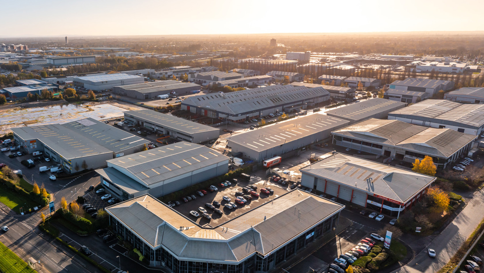 Ashburton Park, Trafford Park Industrial units in Manchester Indurent